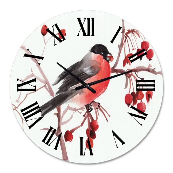 Lojalondon Traditional Wall Clock Bird Design - Image 2